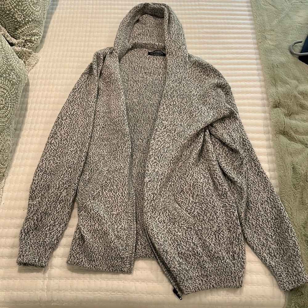 Alpaca Men’s M hooded zipper sweatshirt